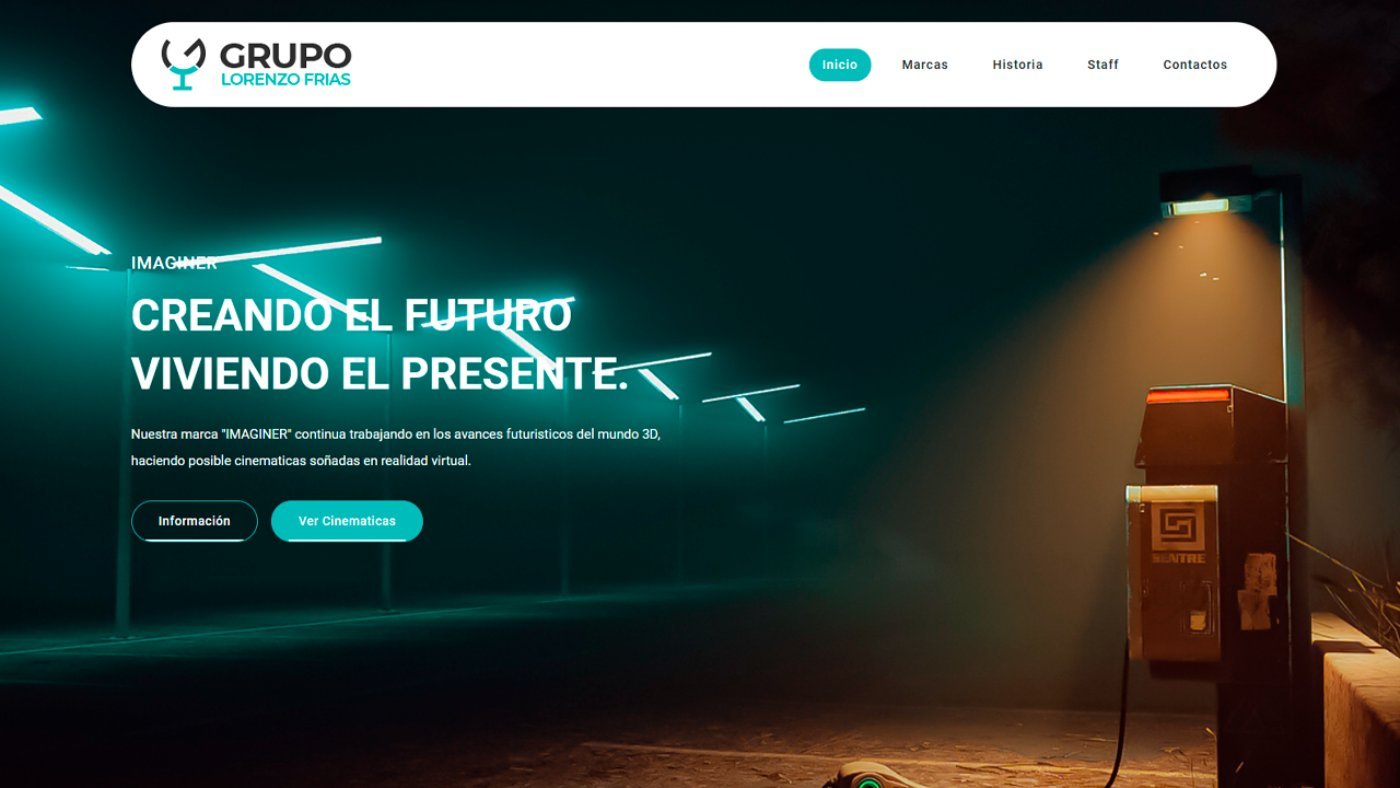 Grupo Lorenzo Frias website