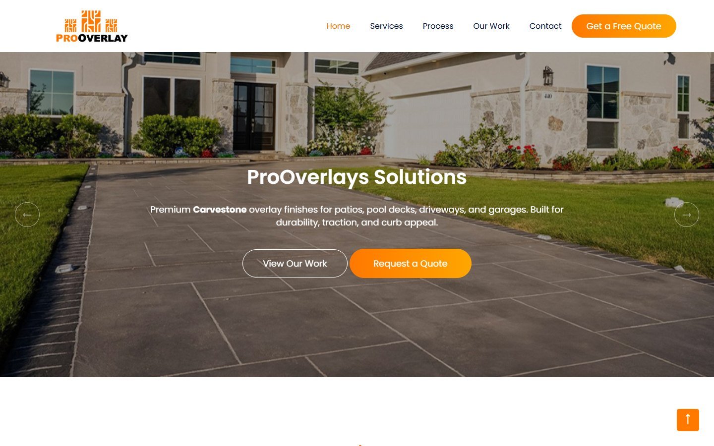 Pro Overlay Solutions website